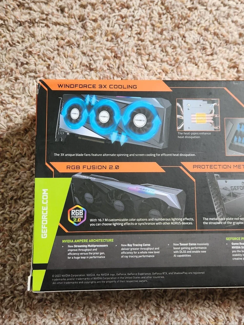NIB Gigabyte GeForce RTX 3060 Gaming OC 12G